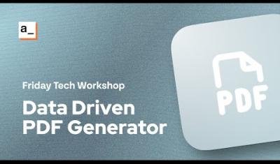 Thumbnail for the Building A Data Driven PDF Generator with the JSPDF Library video