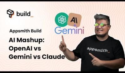 Thumbnail for the AI MASHUP ⚔️🥊 Openai, Gemini, Claude Vs Appsmith AI - Who Wins? Learning Enterprise AI video