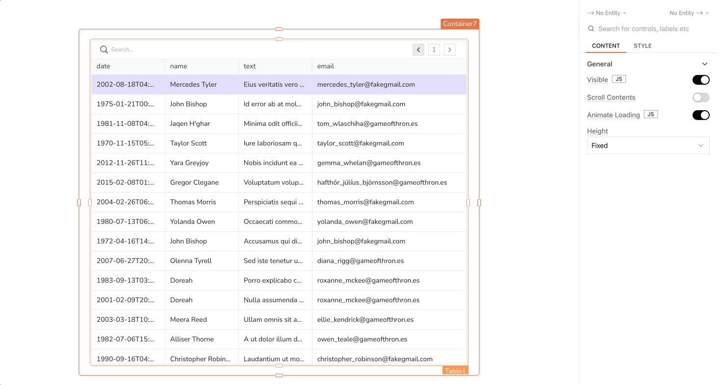 How to set onSearchTextChanged