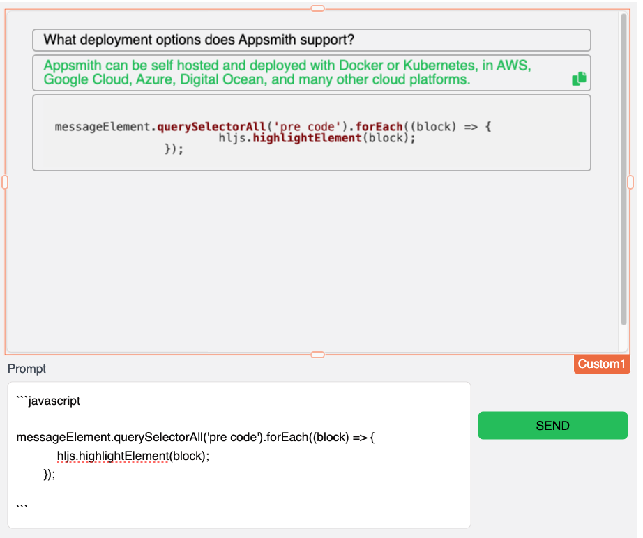 syntax highlighting