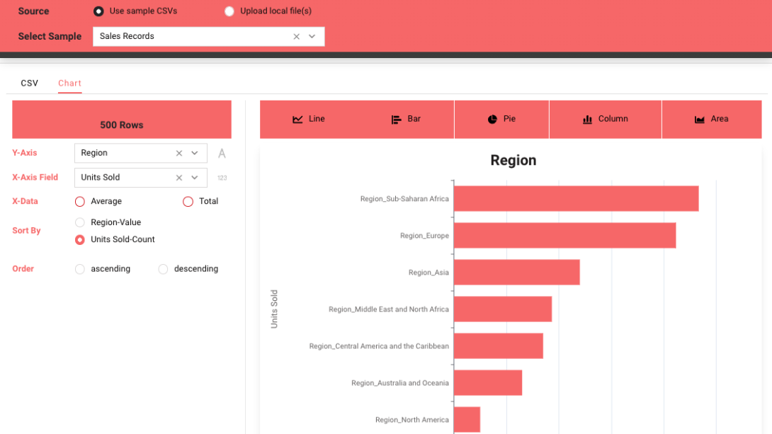 CSV Explorer