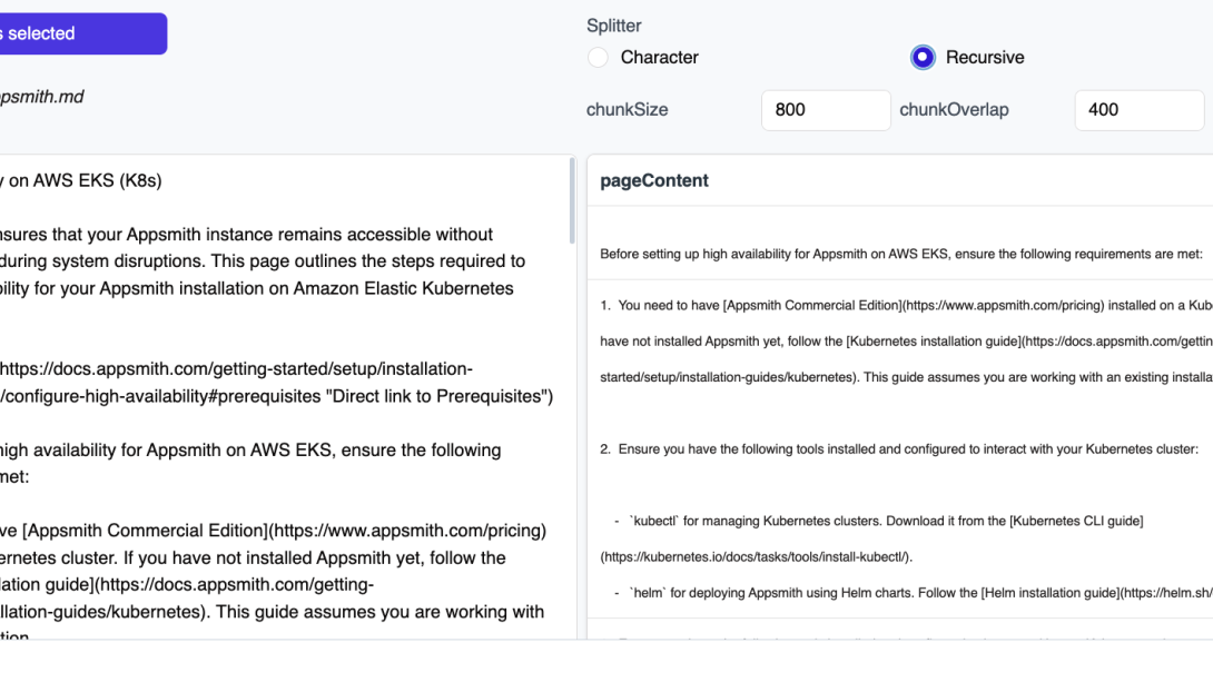 Chunking Text for Vector Embeddings