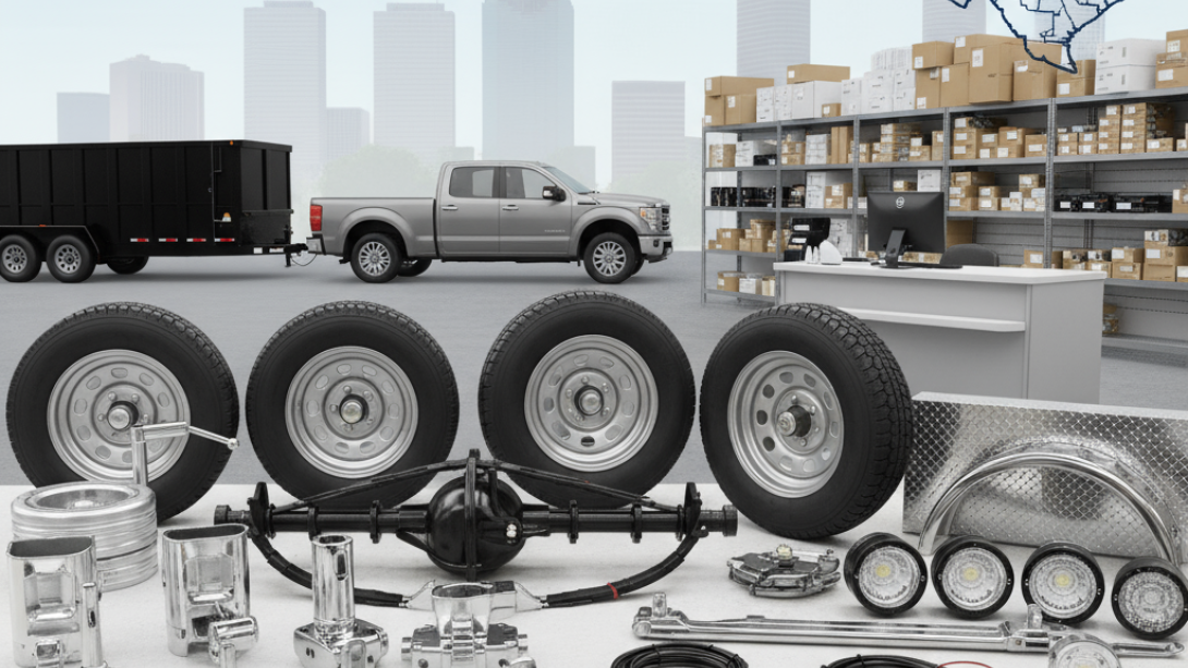 Top Suppliers of Utility Trailer Parts in Houston Every Owner Should Know