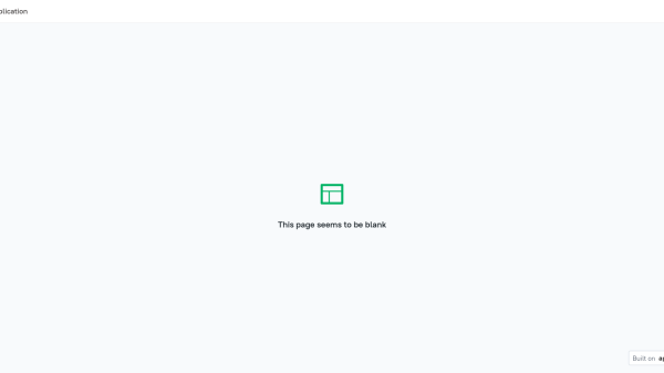 My First Application TESTE | Appsmith Community Portal