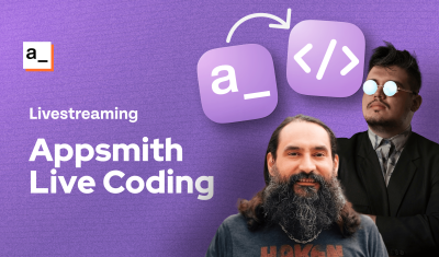 Appsmith March Livecoding cover image