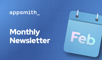 Appsmith February Newsletter cover image