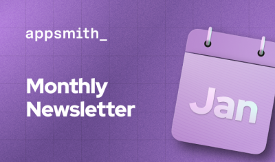 Appsmith January Newsletter cover image