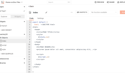 Iframe Experiments: Extending Appsmith with Custom Iframe Code cover image