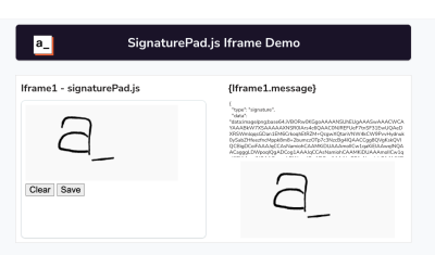 Building a signature capture widget with an Iframe and SignaturePad.js cover image