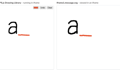 Building a Drawing Pad Widget using p5.js and an Iframe cover image