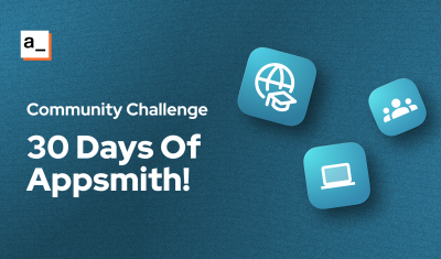 30 Days of Appsmith Challenge: Learning Adventure and Swag Give-Away! cover image