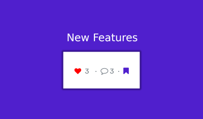 New Portal Features : Likes, Comments, Bookmarks, and More cover image