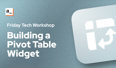 Building A Pivot Table Custom Widget, Feat. Mockoon Mock API cover image