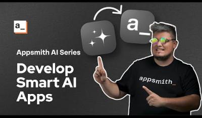Thumbnail for the How to Use Appsmith AI - Pt.1 Generate Text video