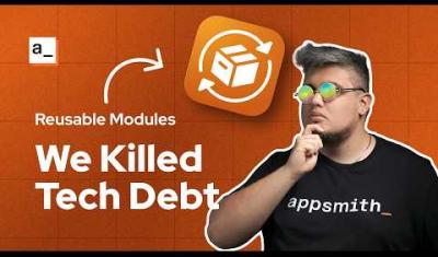 Thumbnail for the WE SOLVED the Problem with Enterprise Tech Debt - Appsmith Packages video