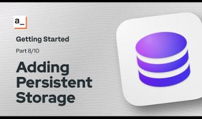 Thumbnail for the Getting Started with Appsmith - Part 8 - Persistent Storage video