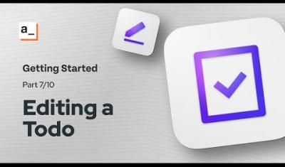 Thumbnail for the Getting Started with Appsmith - Part 7 - Editing a Todos video