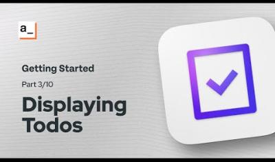 Thumbnail for the Getting Started with Appsmith - Part 3 - Displaying Todo video
