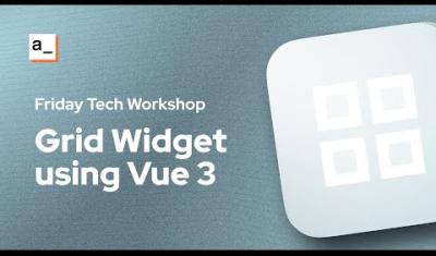 Thumbnail for the Building a Responsive Grid Widget with Vue 3'S Composition API video