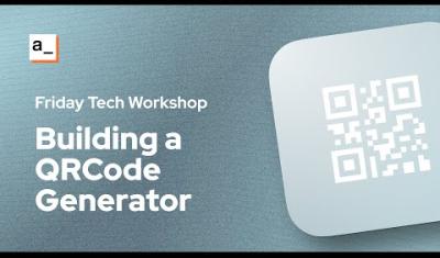 Thumbnail for the Building a Qrcode Generator with a Custom Widget and the Qrcode.js Library video