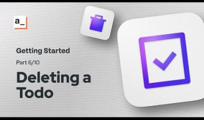 Thumbnail for the Getting Started with Appsmith - Part 6 - Deleting Todos video