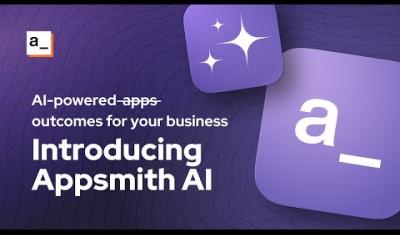 Thumbnail for the Introducing Appsmith AI video