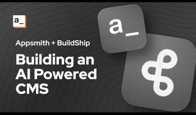 Thumbnail for the Appsmith + Buildship: Building an AI Powered CMS video