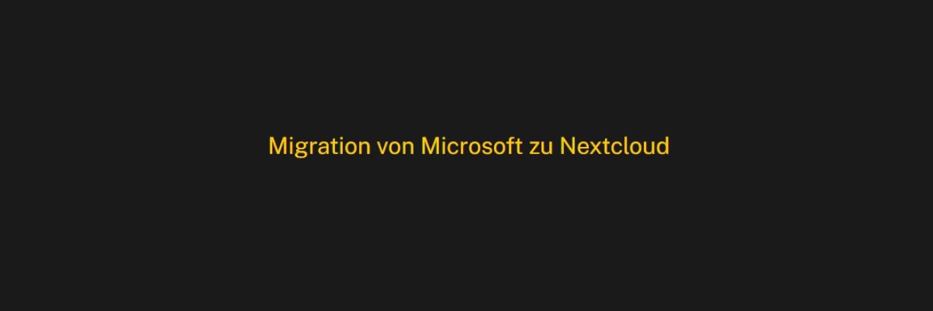 Cover image for microsoft-zu-nextcloud