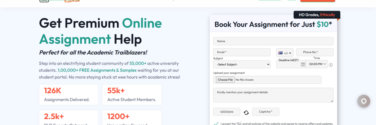 Cover image for onlineassignmentexpert