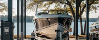 Cover image for lakelivingstonboat