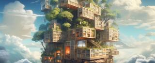 Cover image for urbanrisewhispersofsky