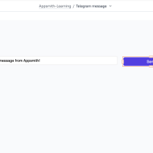 Integrating with the Telegram Bot API Using Appsmith