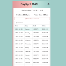 Daylight Drift