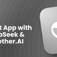 Building a Chat App with Deepseek-R1 and Together.ai in Under 5 Minutes cover image