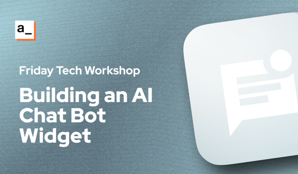 Building an AI Chat Bot Widget to Use with Any API 🤖 cover image