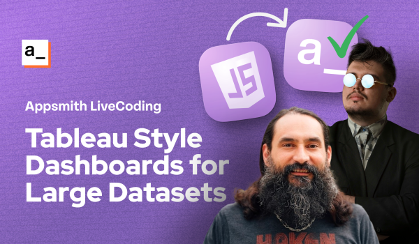 Build Tableau Style Dashboards for Large Datasets cover image