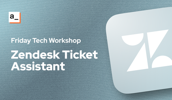 Building a Zendesk Ticket Assistant Using Appsmith AI cover image