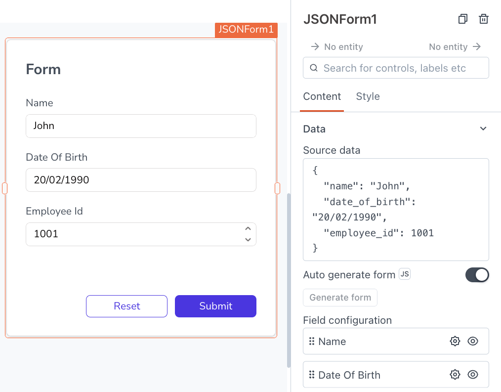 JSONForm