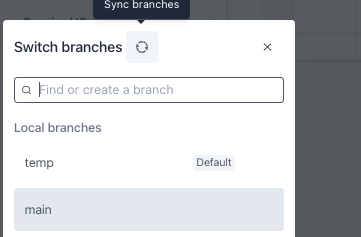 Sync branches