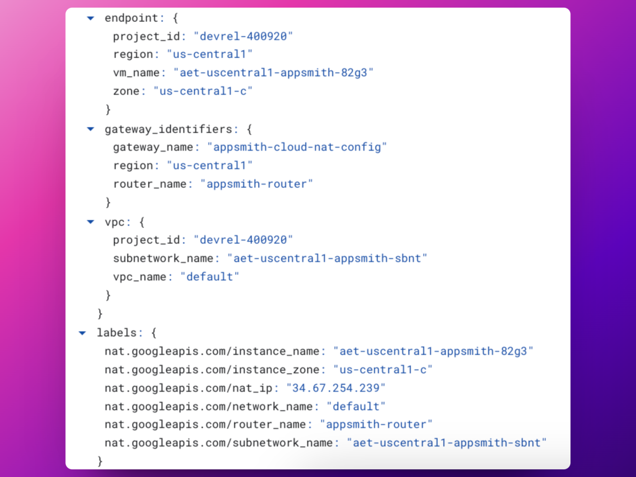 gcp static ip cloud run