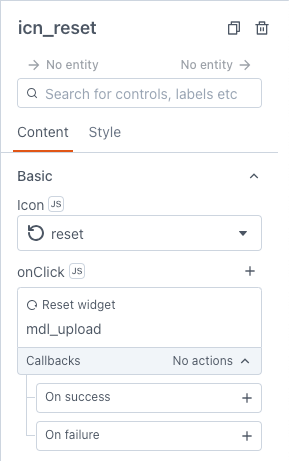 reset button configuration