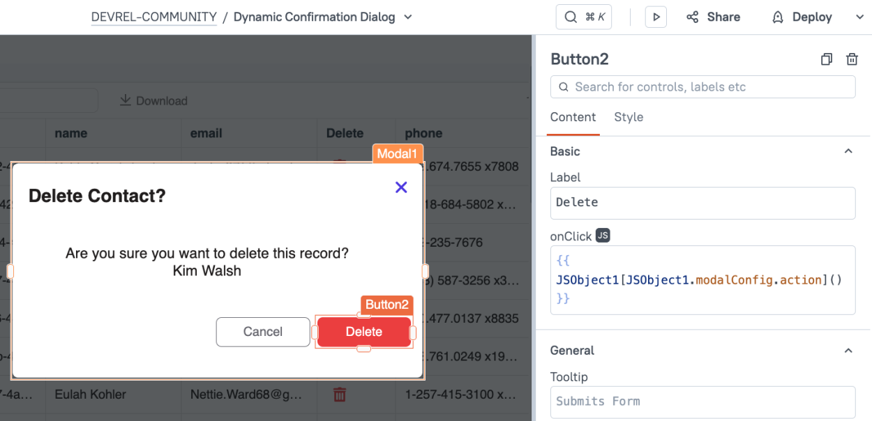 dynamic function call