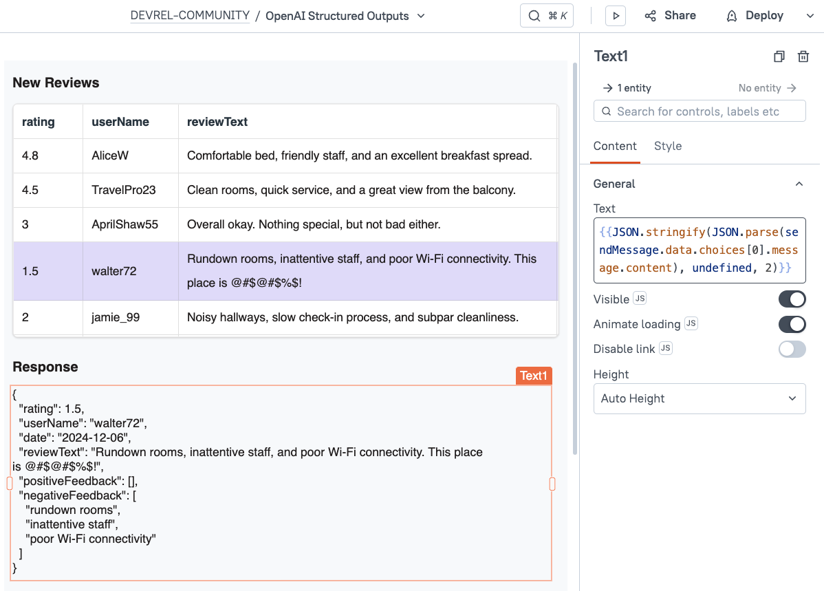 unstructured data