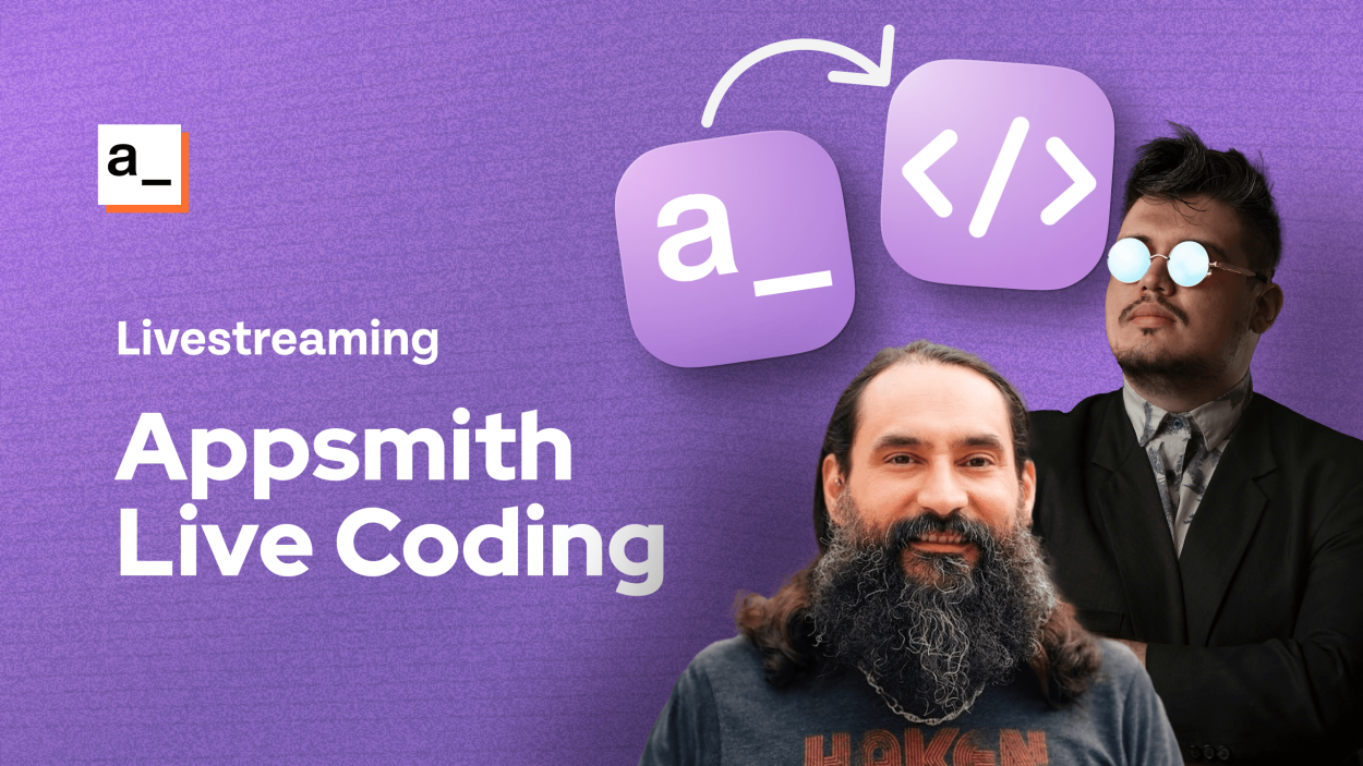 Cover iamge for Appsmith March Livecoding