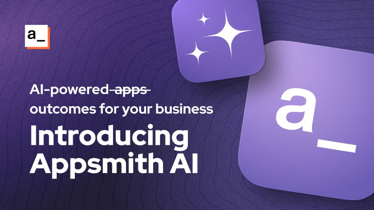 Cover iamge for Introducing Appsmith AI - Low-Code Development to Help Teams Integrate AI Capabilities Into Their Internal Tools and Business Processes