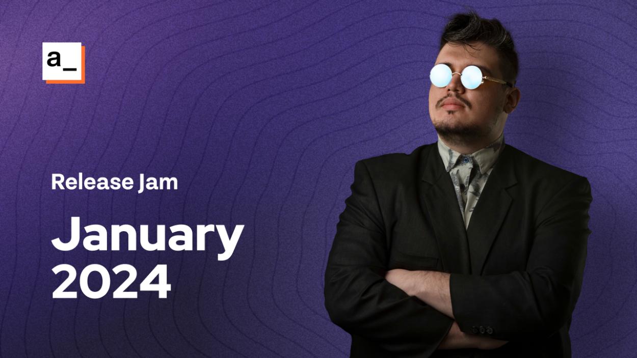Cover iamge for January Release Jam