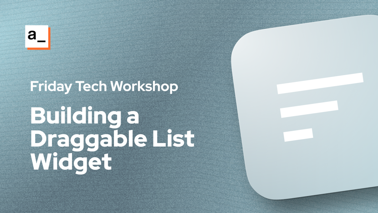 Cover iamge for Building a Draggable, Reorderable List Widget with Sortablejs