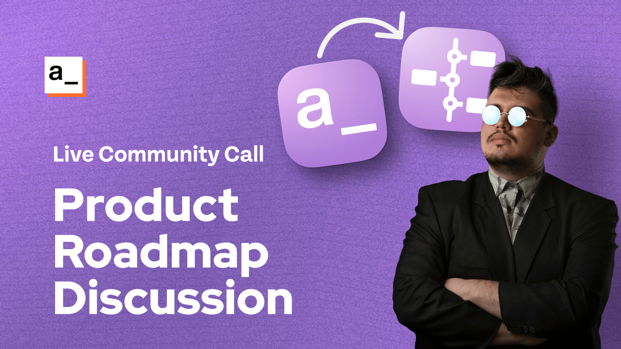 Cover iamge for Appsmith Community Call: Product Roadmap and Vision with Co-Founder Nikhil Nandagopal